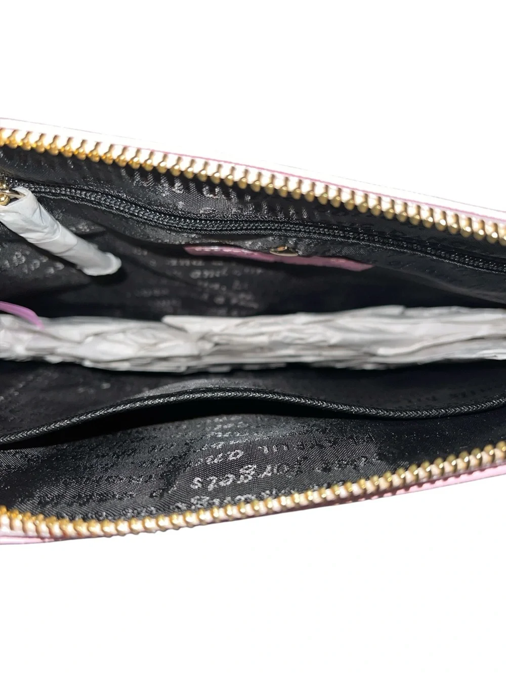 KATE SPADE X DISNEY MUPPETS MISS PIGGY FANCY FRIDAY BRITTA WRISTLET CLUTCH
